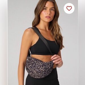 Fabletics Leopard Print Crossbody Bag